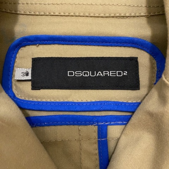 Dsquared2 Cropped Fitted Safari Jacket Size XS - Picture 2 of 10